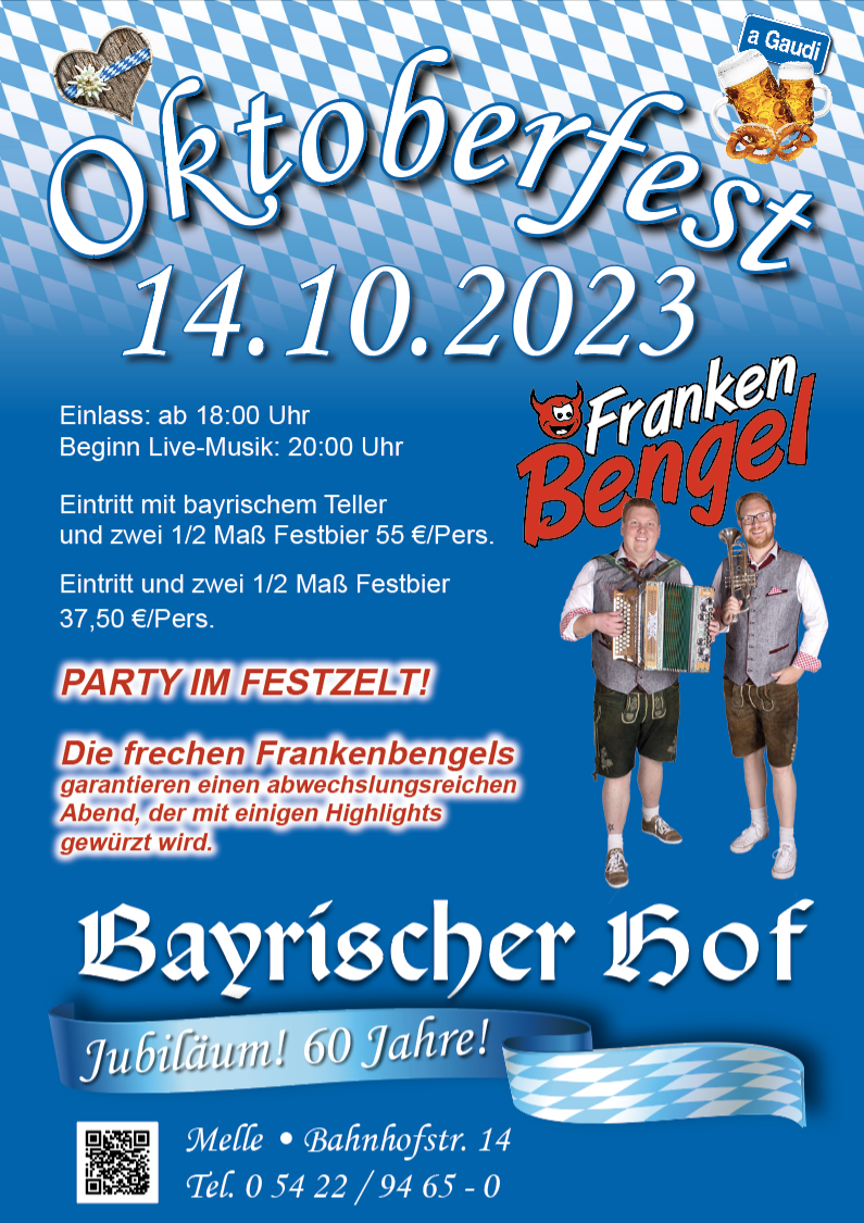 Oktoberfest Bayrischer Hof Melle 2023
